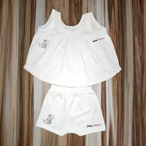 100% Organic cotton fabric kids home wear set - Lacher Store